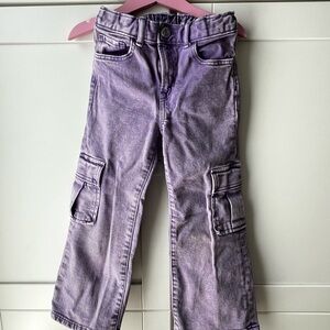 GAP Kids Purple Cargo Pants
